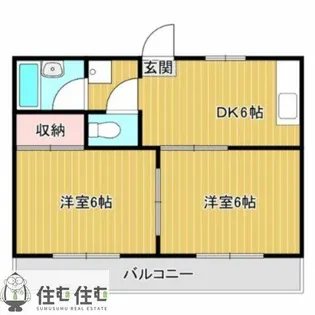 アネックス児玉【101号室】の間取り