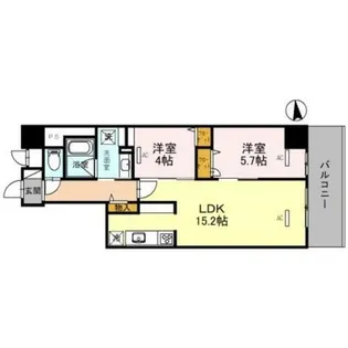 リアライズ天満橋【4階】の間取り