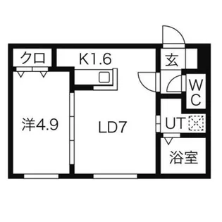 ソレアード【302号室】の間取り