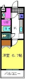 ピリアなかもず【1階】の間取り