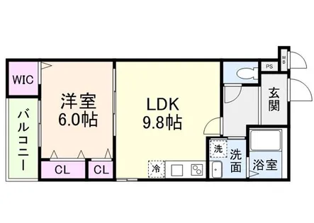 フジパレス沢良宜西一丁目【3階】の間取り