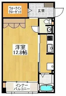 クリプトメリア【1階】の間取り