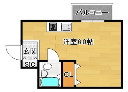 ザ・シティ淡路【4階】の間取り