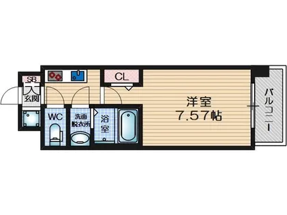 ロイス茨木奈良町【1階】の間取り