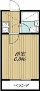 メゾンブランシェⅡ【102号室】の間取り