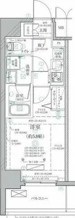 ディアレイシャス泉【10階】の間取り