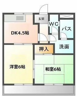 ファーブルハウス【2階】の間取り