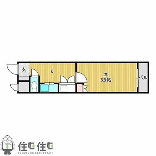 アイルーム豊田永覚II【1階】の間取り