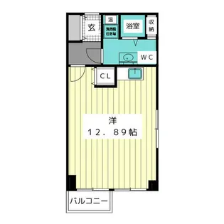 ミュプレ矢場町【10階】の間取り