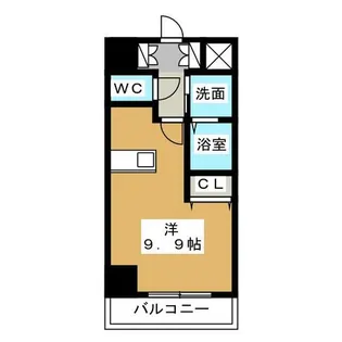 プレサンス上前津リラクシア【4階】の間取り