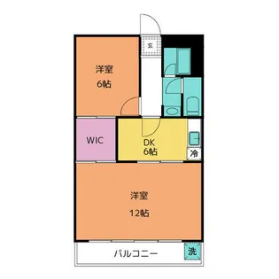 カームそうえん【2階】の間取り