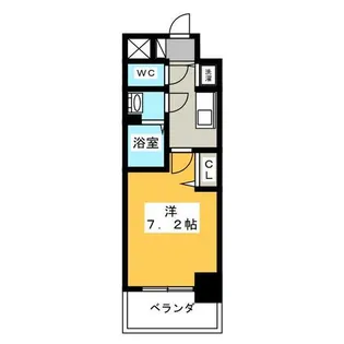 プレサンス上前津グレース【15階】の間取り