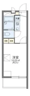 レオパレス大池橋【4階】の間取り