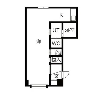 ヌーベル98【210号室】の間取り