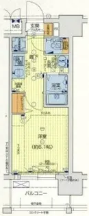 ララプレイス梅田東シエスタ【5階】の間取り