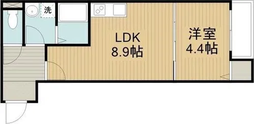 REVITA野崎【3階】の間取り
