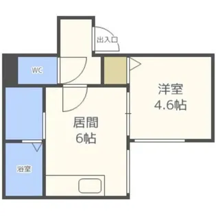 ヴィレッジ円山【3階】の間取り