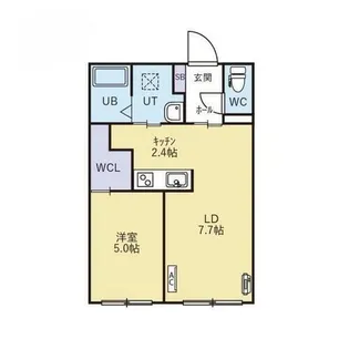 UNIQUS宮の森【4階】の間取り