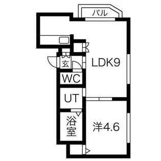 MEDIO ANDES【2階】の間取り