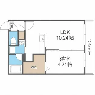 MCdIARMID【3階】の間取り