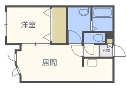Regalo【107号室】の間取り