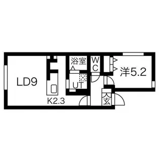 カサトレス西町【2階】の間取り