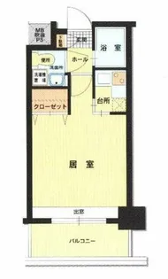 エステートモア・今泉【9階】の間取り