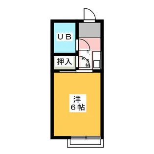 マンション宮西【3階】の間取り