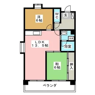 エステート19【3階】の間取り