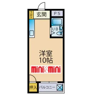 シャンタルⅡ【1階】の間取り