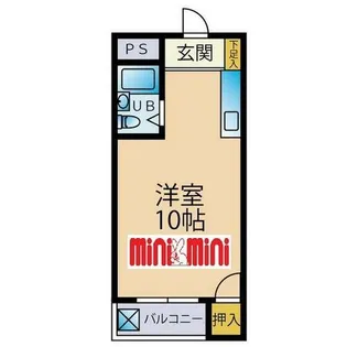 シャンタルⅡ【1階】の間取り