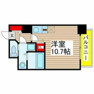 メゾンドール栄【8階】の間取り