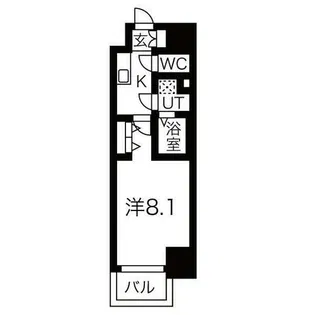 エスリード上前津ツヴァイテ【11階】の間取り