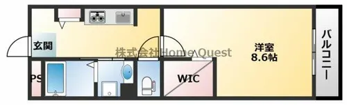 ラージ【3階】の間取り