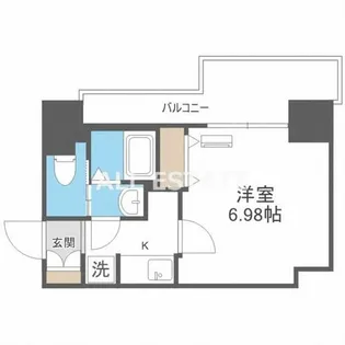 Quintet JOTONOE(旧 サムティ城東野江レジデンス)【8階】の間取り