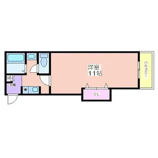 N court東粉浜【4階】の間取り