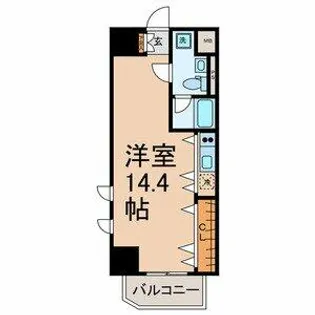 ベレーサ名駅ウエスト【5階】の間取り
