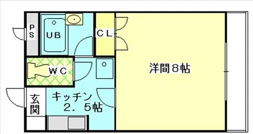 スペースエイト【1階】の間取り