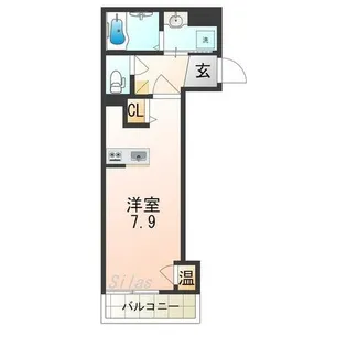 アート西九条【3階】の間取り