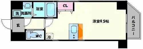 KSロイヤル天王寺北【6階】の間取り