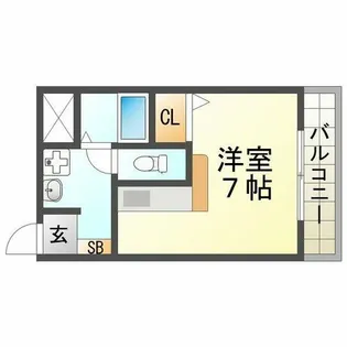 グランプラスシャトー【3階】の間取り