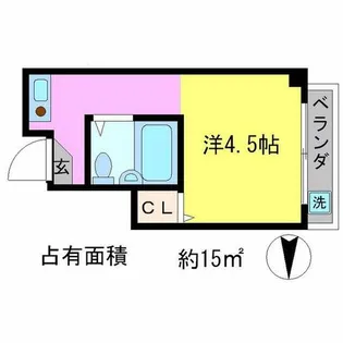 セラヴィ岩倉【2階】の間取り