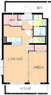 レ・セーナ【303号室】の間取り