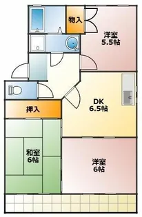 サンジェイド【2階】の間取り