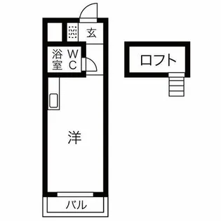 ベルトピア豊橋 Ⅱ【304号室】の間取り
