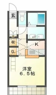 ウイングコート ボヌール【2階】の間取り