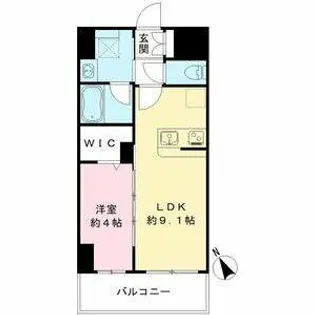 アクエルド明石西【103号室】の間取り