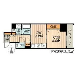 LOC’S Shonaidori【1階】の間取り