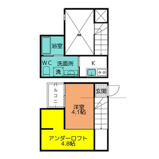 Avance【2階】の間取り