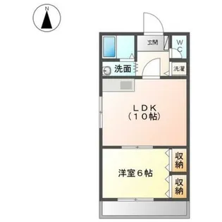 ヴィラージュ【2階】の間取り